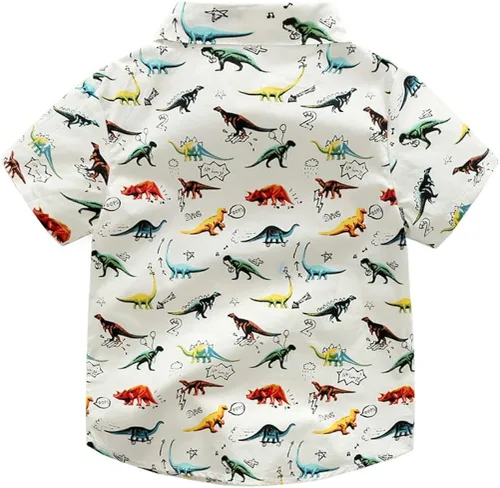 Vista 2 de Abolai Camisa tejida de manga corta con un bolsillo para niño