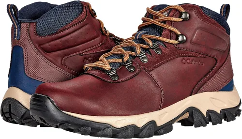 Vista 4 de Columbia Newton Ridge Plus II - Botas impermeables de gamuza para hombre transpirables con agarre de alta tracción