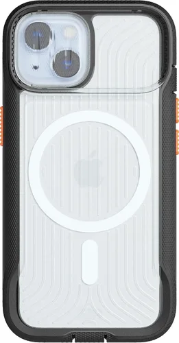Vista 8 de Tech21 Evo Max - Funda para iPhone 15 Pro, compatible con MagSafe, funda de protección contra impactos, cordones incluidos, color negro activo