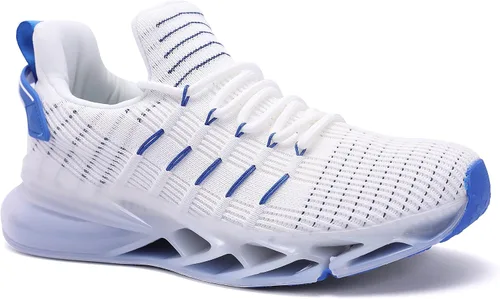 Vista 5 de CLOAKA Zapatos deportivos para correr con cojín de aire para mujer estilo casual antideslizantes para deportes fitness bádminton tenis transpirables
