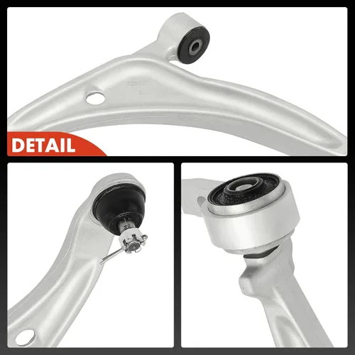 Vista 8 de A-Premium Brazo de control inferior delantero izquierdo, con rótula y buje, compatible con Nissan Altima 2002-2006, Maxima 2004-2008