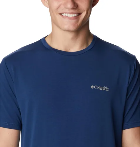 Vista 4 de Columbia Camiseta de manga corta PFG Fish Flag Tech para hombre