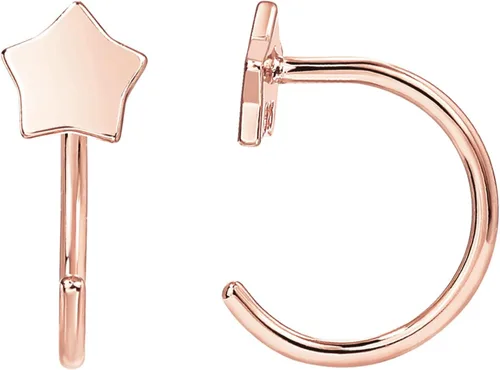 Vista 15 de PAVOI - Aretes de media aro de plata esterlina 925 Pendiente hipoalergénico minimalista pequeño para cartílago