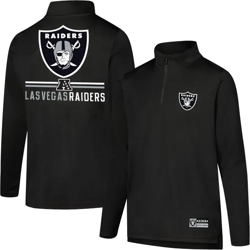 Vista 32 de Ultra Game - Camiseta juvenil NFL oficial con cremallera de un cuarto y manga larga súper suave