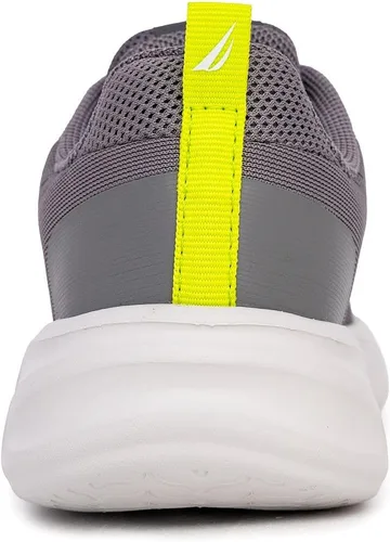 Vista 3 de Nautica Zapatos deportivos con cordones para niños, cómodos zapatos para correr para niños y niñas, niños pequeños y grandes