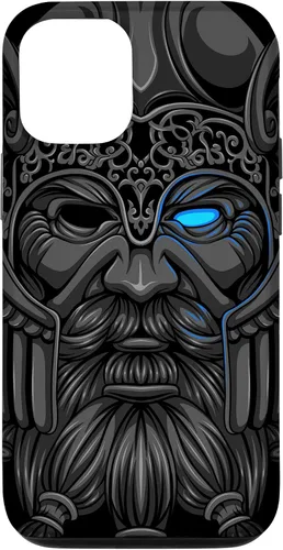 Vista 28 de Allfather Odin - Raven God - Norse Viking God in Asgard Case for iPhone 17