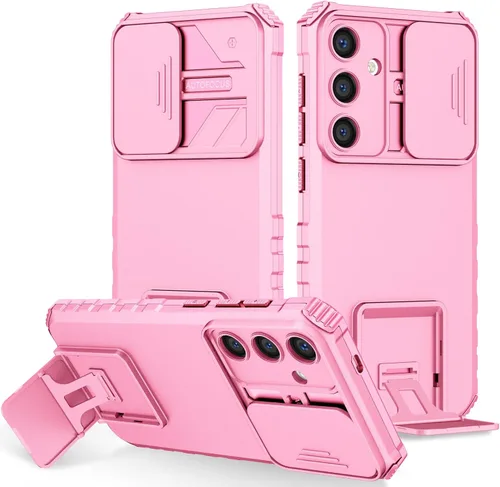 Vista 73 de Funda compatible con Samsung Galaxy M13 5G/A04 Dimensional Soporte Ventana Corredera Teléfono Móvil Funda Protectora a Prueba de Golpes para Samsung