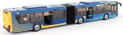 Vista 3 de Autobús modelo MTA Nueva York Autobús articulado Esquema de pintura 1:43 Escala Daron