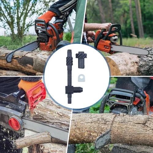 Vista 7 de Kit de tensor de cadena para Husqvarna, kit de tornillos tensor de cadena con tuerca de barra de motosierra de repuesto número de piezas 575260403