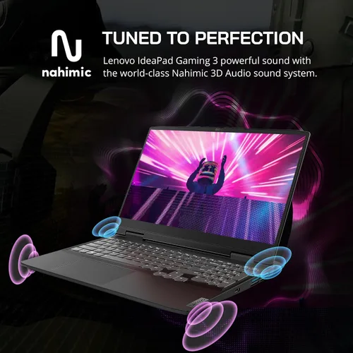 Vista 5 de LENOVO IdeaPad Gaming 3 - Laptop para juegos, pantalla FHD de 15.6 pulgadas de 120 Hz, AMD Ryzen 5 6600H, 64 GB de RAM, SSD PCIe de 2 TB, NVIDIA