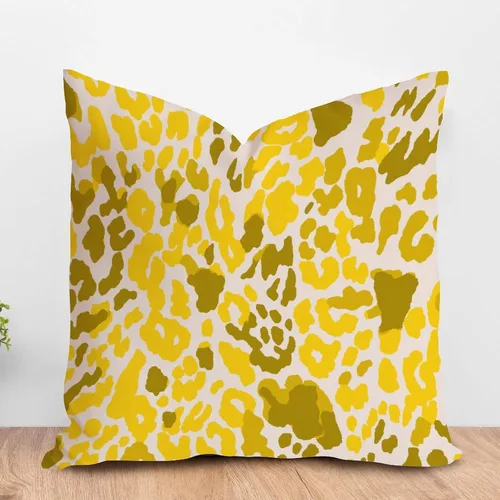 Vista 43 de ArogGeld Funda de almohada para sofá, guepardo y leopardo, estampado de leopardo, funda de cojín decorativa de granja para sala de estar
