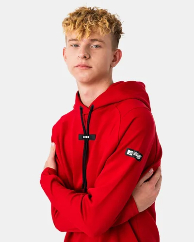 Vista 2 de MTV Men's Hoodie, Elevate Hooded Sweatshirt Oversized Pullover Top for Gym and Casual Wear