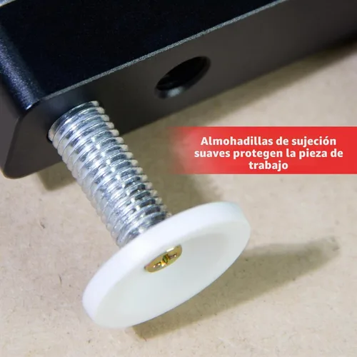 Vista 4 de GOINGMAKE Abrazadera de banco para perro, abrazaderas de agujero de perro de banco de 3/4 pulgadas para herramientas de carpintería, abrazaderas