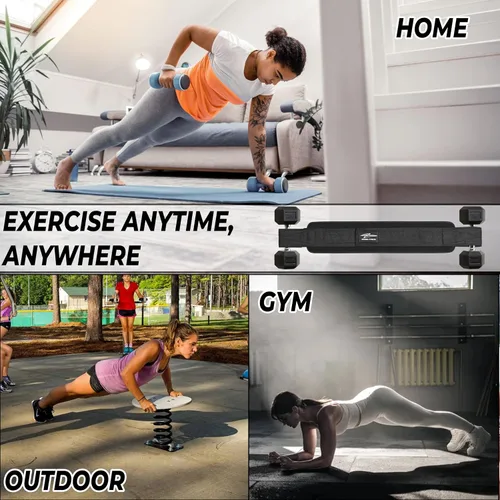 Vista 8 de Cinturón de empuje de cadera – Entrenador de glúteos resistente, cómodo, ajustable con almohadillas antideslizantes. Ideal para entrenamientos