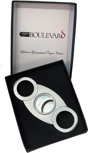 Vista 3 de Cigar Boulevard Perfect Cigar Cutter Star 22 Stainless Steel.Exact Cutter.