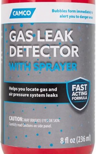 Vista 9 de Camco 10324 Detector de fugas de gas con pulverizador - 8 oz