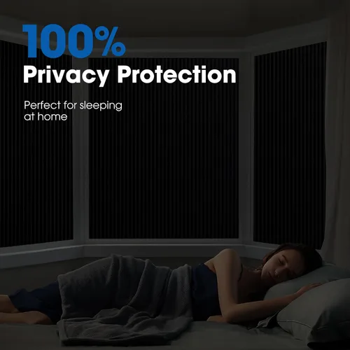 Vista 2 de Coavas Película opaca 100% opaca para ventana, para ventana del hogar, película de tinte para ventana de hogar, película de control de calor