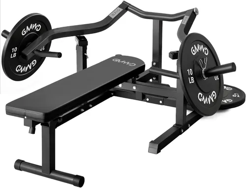 Vista 11 de GMWD Chest Press Machine, Bench Press Machine with Independent Converging Arms, Adjustable Flat Incline Bench for Chest, AB Workouts, Shoulder Home