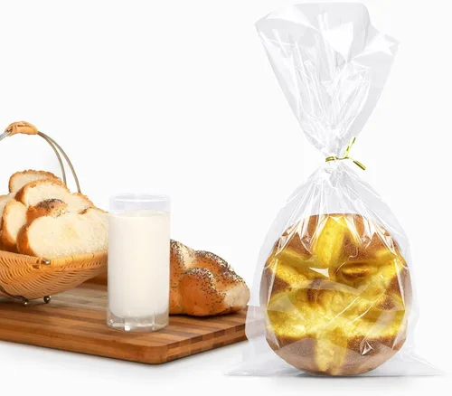 Vista 6 de Bolsas de Celofán de 8 x 16 Pulgadas, 50 Piezas Bolsas de Regalo de Celofán Transparente para Botellas de Vino Bolsas de regalo de celofán