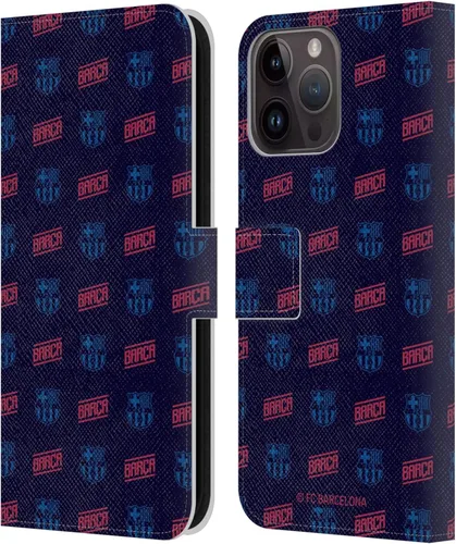 Vista 67 de Head Case Designs Funda de piel con licencia oficial del FC Barcelona con logotipo y patrón de Forca Barca, compatible con Apple iPhone 11