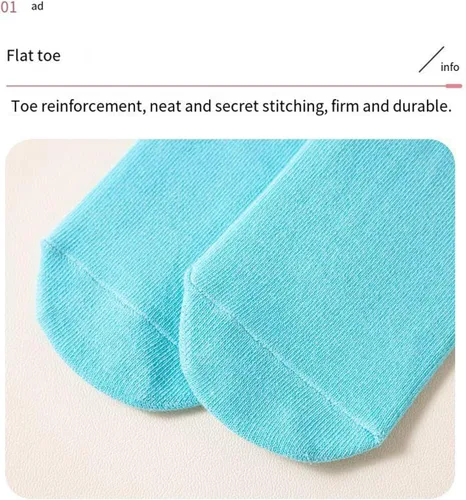 Vista 3 de 5 pares de calcetines de pilates antideslizantes con agarres para mujer, calcetines atléticos antideslizantes para yoga y entrenamiento descalzo