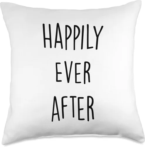 Vista 5 de SpreadPassion Happily Ever After - Almohada (16 x 16 pulgadas), multicolor