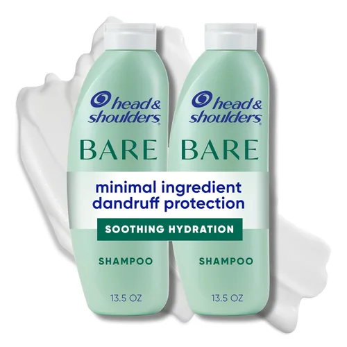 Vista 11 de Head & Shoulders - Champú y acondicionador anticaspa 2 en 1, BARE Pure Clean, paquete doble, 1% de piritiona de zinc, cuidado del cuero cabelludo