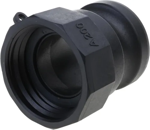 Vista 6 de Food Grade IBC Adapter Water Hose Connector 2 Inch Male Camlock X 2 Inch Female NPT for Replacement Tank Coupling