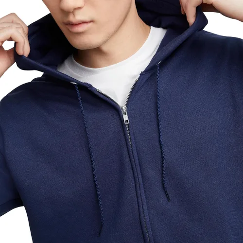 Vista 4 de Hanes EcoSmart - Sudadera con capucha para hombre, diseño de vellón con cremallera completa
