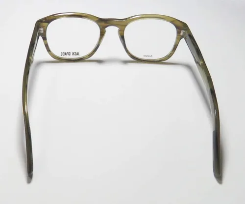 Vista 5 de 0JLF Freeman - Lentes con montura verde oliva para hombre
