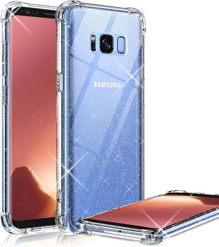 Vista 8 de Funda Galaxy S8 a prueba de golpes, parachoques protector, carcasa de teléfono celular para Samsung Galaxy S8 5.8 pulgadas, TPU, para hombres