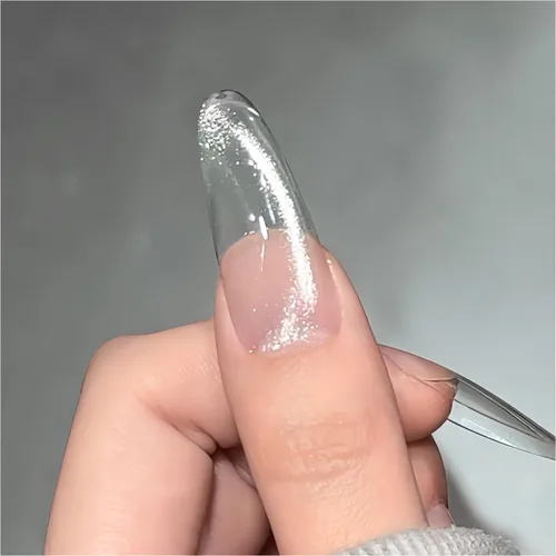 Vista 81 de GAOY Esmalte de uñas de gel Brown Cat Eye, 4629 azul ámbar, 0.5 fl oz Ámbar azul