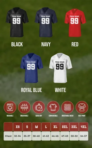Vista 7 de Camiseta de fútbol personalizada para hombre, nombre y número de jugador de equipo, camiseta de malla transpirable