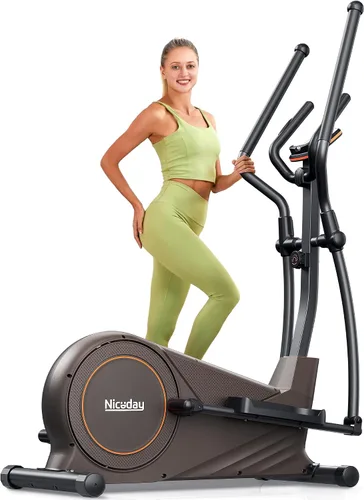 Vista 9 de Niceday Elliptical Exercise Machine, Elliptcal Machine for Home, 15.5IN&16IN&20IN Stride Elliptical Machine, 500LBS Loading Capacity, Elliptcal
