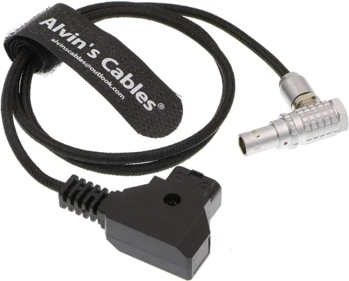 Vista 10 de Alvin's Cables Cable de alimentación de ángulo recto macho D-Tap a 2 pines para Teradek Bond, Teradek Bolt, monitor SmallHD 17.7 in 18 pulgadas