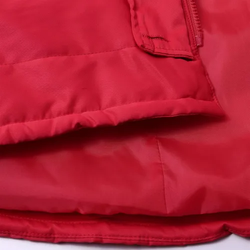 Vista 5 de Chaqueta acolchada para mujer, abrigo de invierno con cremallera, cuello en V, térmico, cálido, con botones, color sólido, abrigos con capucha