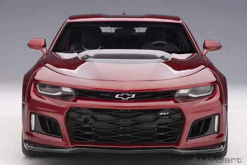 Vista 8 de Chevy Camaro ZL1 Rojo Granate Tintcoat 1/18 Modelo de Coche por AUTOart 71208