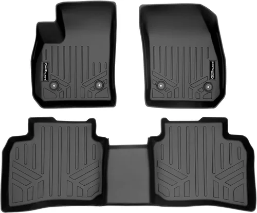 Vista 9 de SMARTLINER Juego de alfombrillas de piso personalizadas para Cadillac XT4 2019-2025