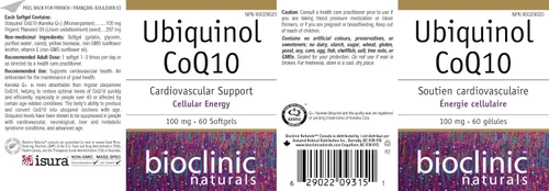 Vista 8 de Bioclinic Naturals Cápsulas blandas de ubiquinol, 60