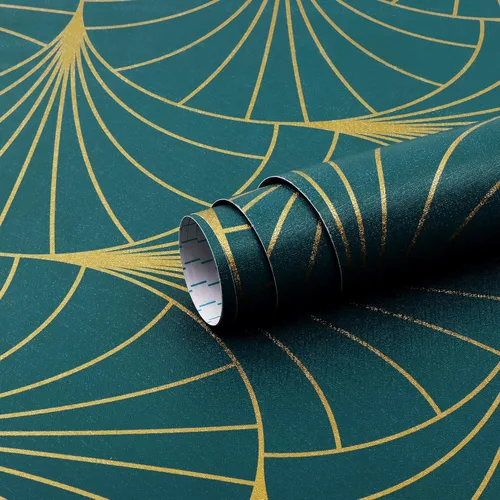 Vista 10 de Safiyya Papel tapiz de despegar y pegar en blanco y negro, papel de contacto geométrico, papel de pared moderno, autoadhesivo, extraíble