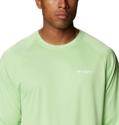 Vista 6 de Columbia PFG Terminal Tackle Heather - Camiseta de manga larga para hombre