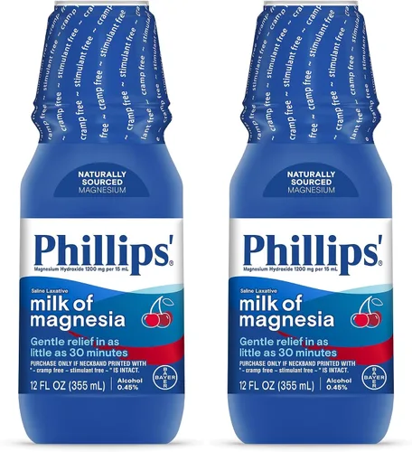 Vista 12 de Phillips' Leche de magnesia, laxante, original, 4 onzas (paquete de 6) – El embalaje puede variar