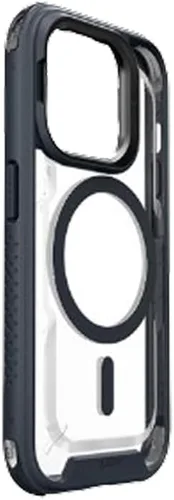 Vista 3 de LAUT - Funda Crystal Matter compatible con iPhone 15 Pro (6.1") - Negro