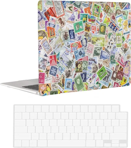 Vista 11 de Funda rígida compatible con MacBook Air de 15 pulgadas versión 2023 con chip M2 y pantalla de retina líquida de 15.3 pulgadas, funda protectora