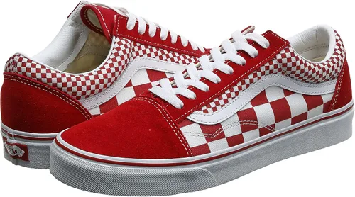Vista 2 de Vans Old Skool, Tenis unisex para adultos., Rojo