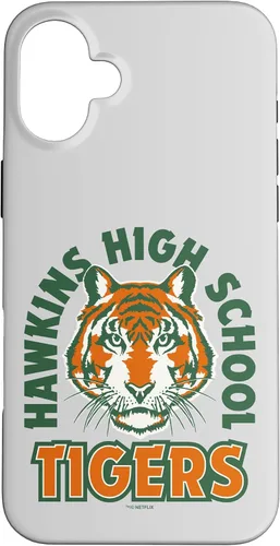 Vista 22 de Funda con logotipo de Stranger Things Hawkins High School Tigers para iPhone 16