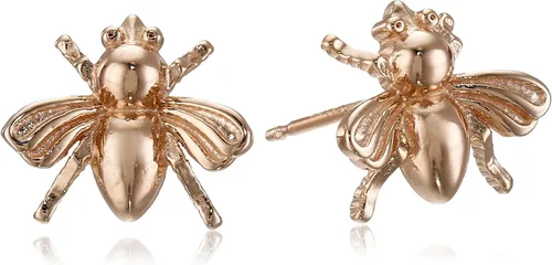 Vista 6 de Amazon Essentials Aretes de plata de ley con diseño de abejorro (anteriormente colección Amazon)