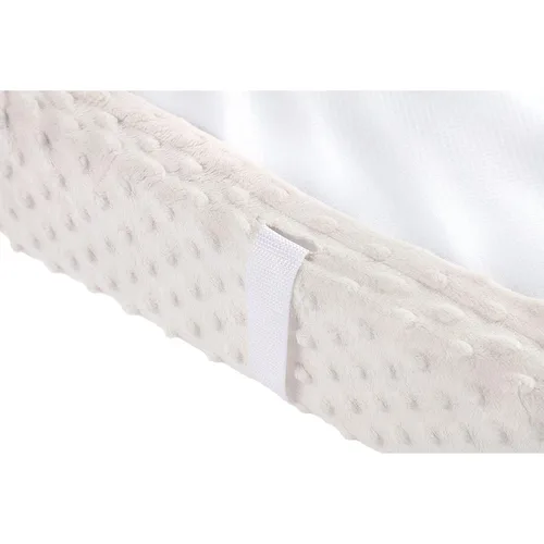 Vista 5 de Funda sólida para cambiador, sábana para cambiador, se adapta a cambiador de pañales contorneado de 32 pulgadas/34 x 16 pulgadas, ultra suave, Beige