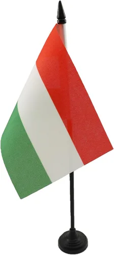 Vista 111 de AZ FLAG Aland Table Flag 4x6 in 100D Polyester Plastic Base Indoor use Finnish 15x10 cm desk flag stitched finish with reinforced edges with