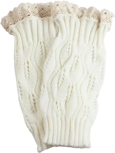 Vista 3 de Calcetines de punto para botas de mujer, ideal como regalo de invierno